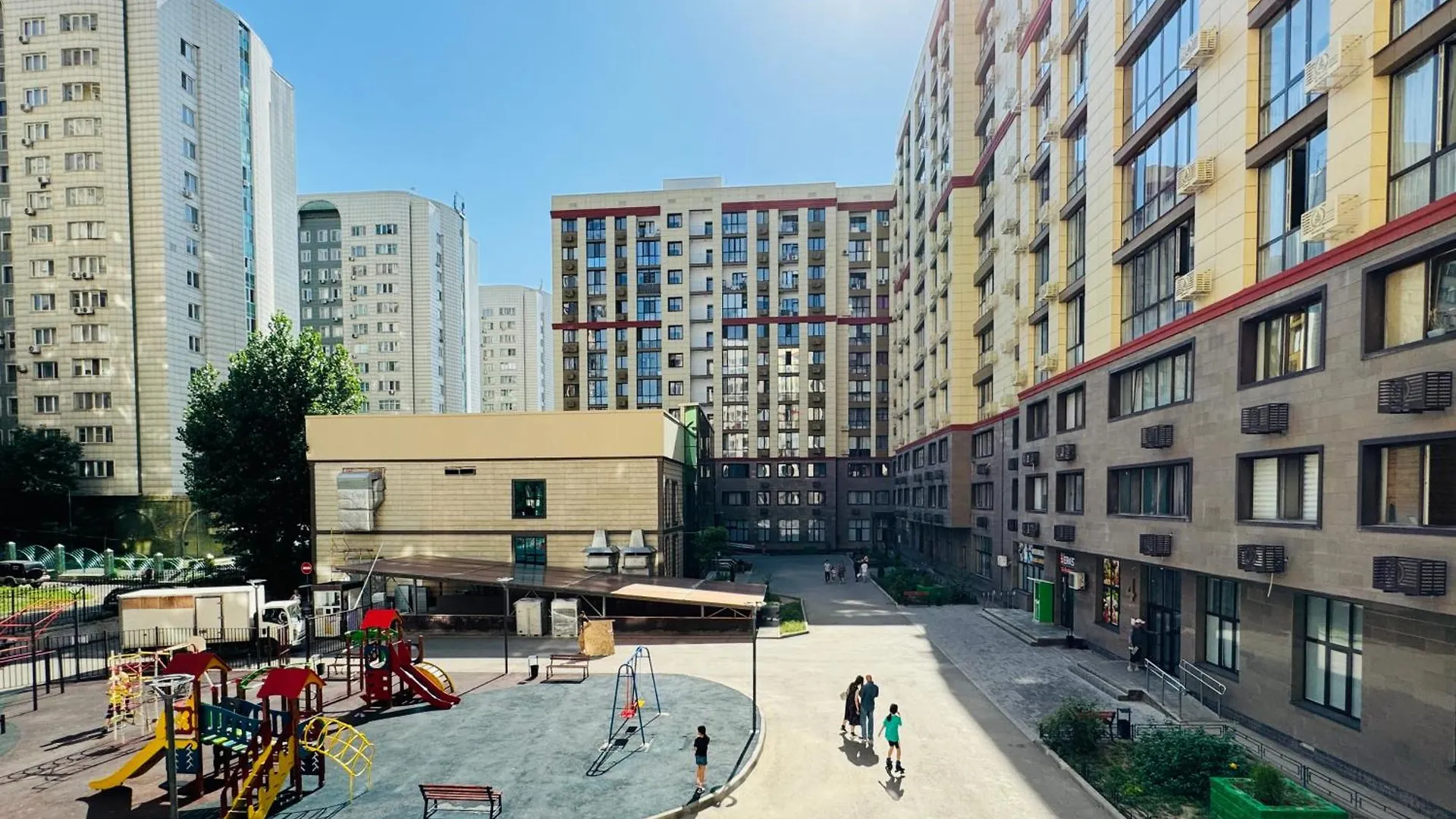 417I2 Aqua Aura Apartment Sholpan City Алматы